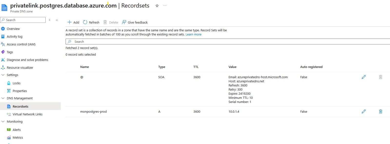 recordset